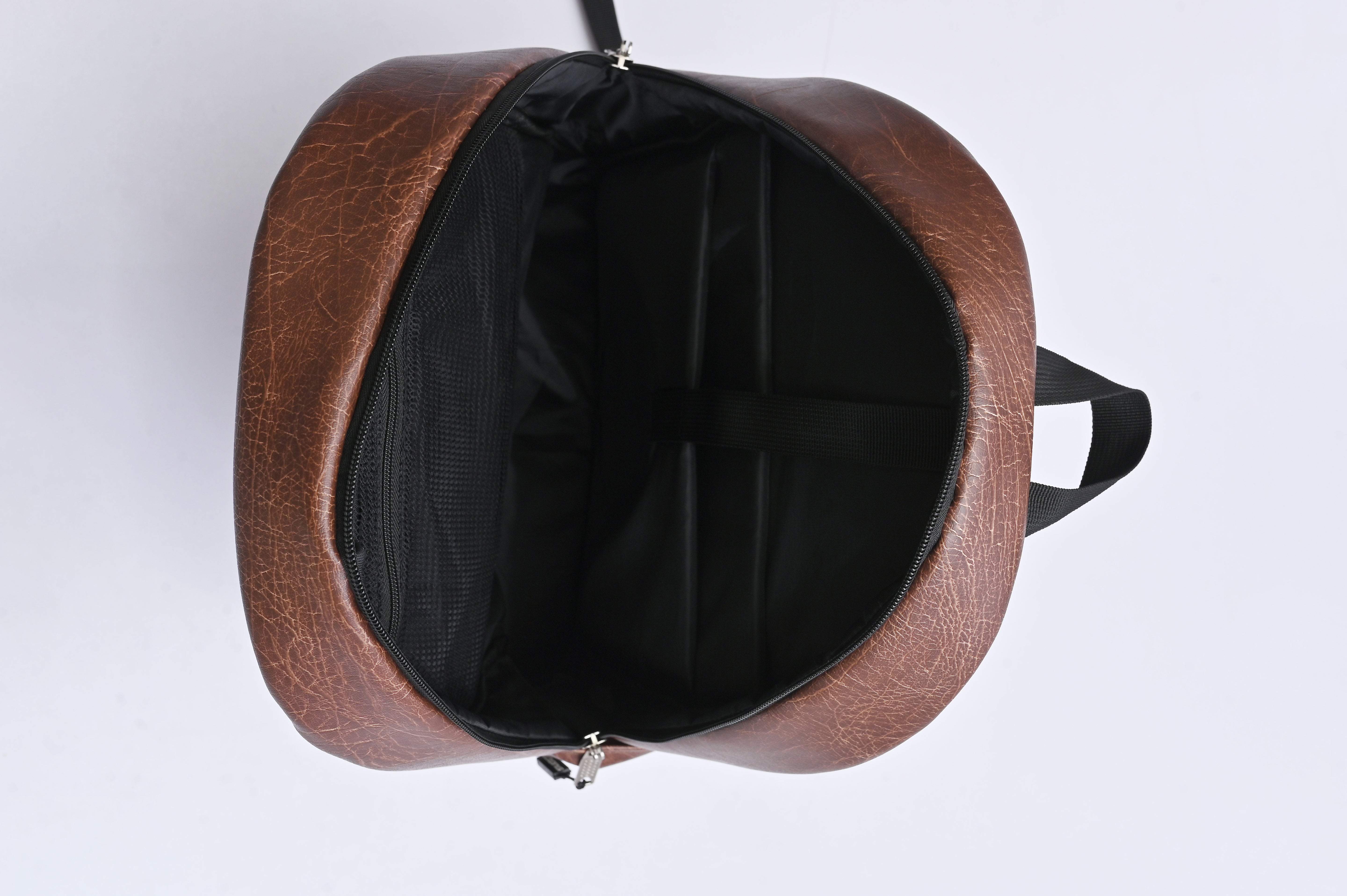 Brown Leather Backpack