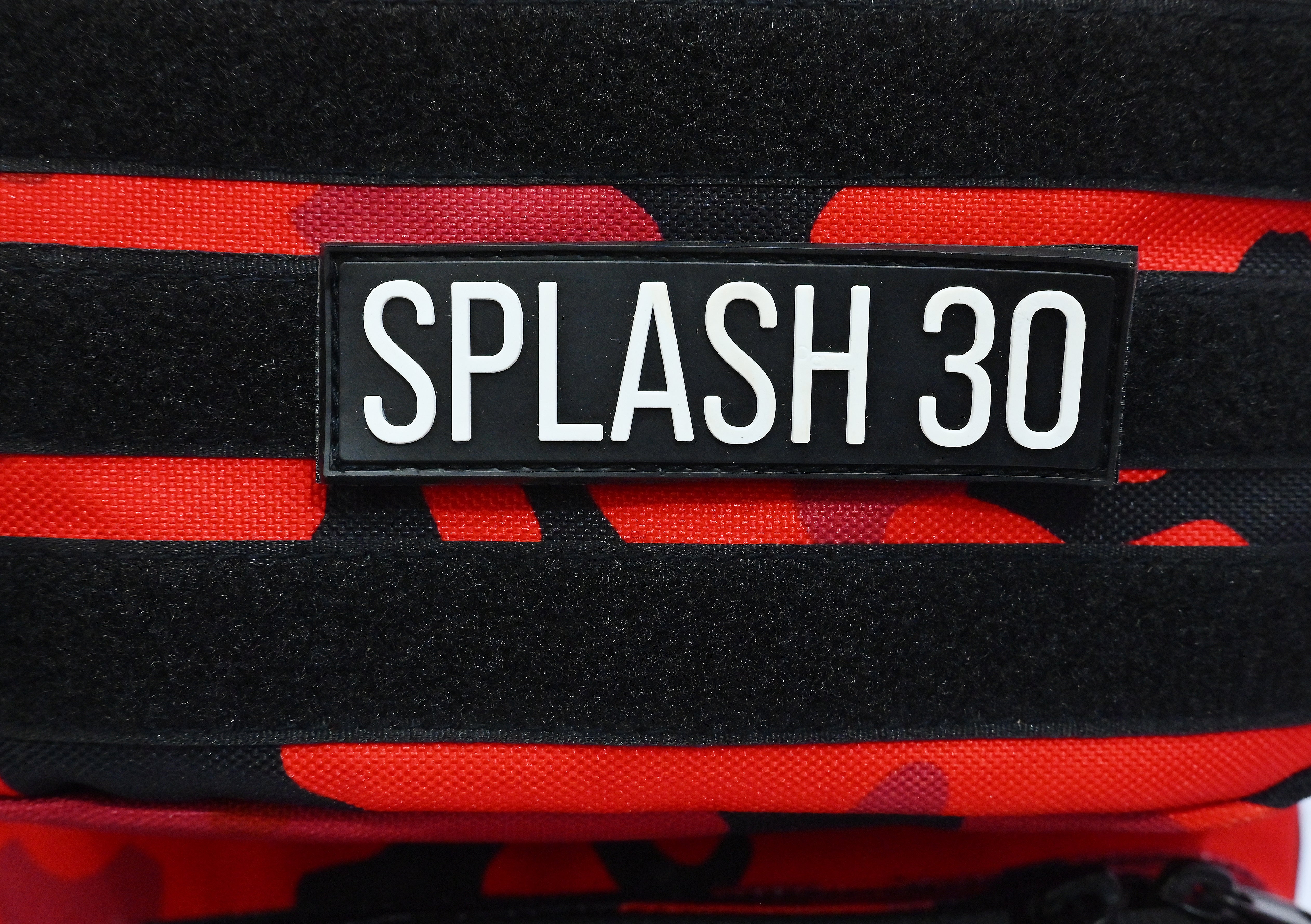 Splash Premium Red Camo Backpack