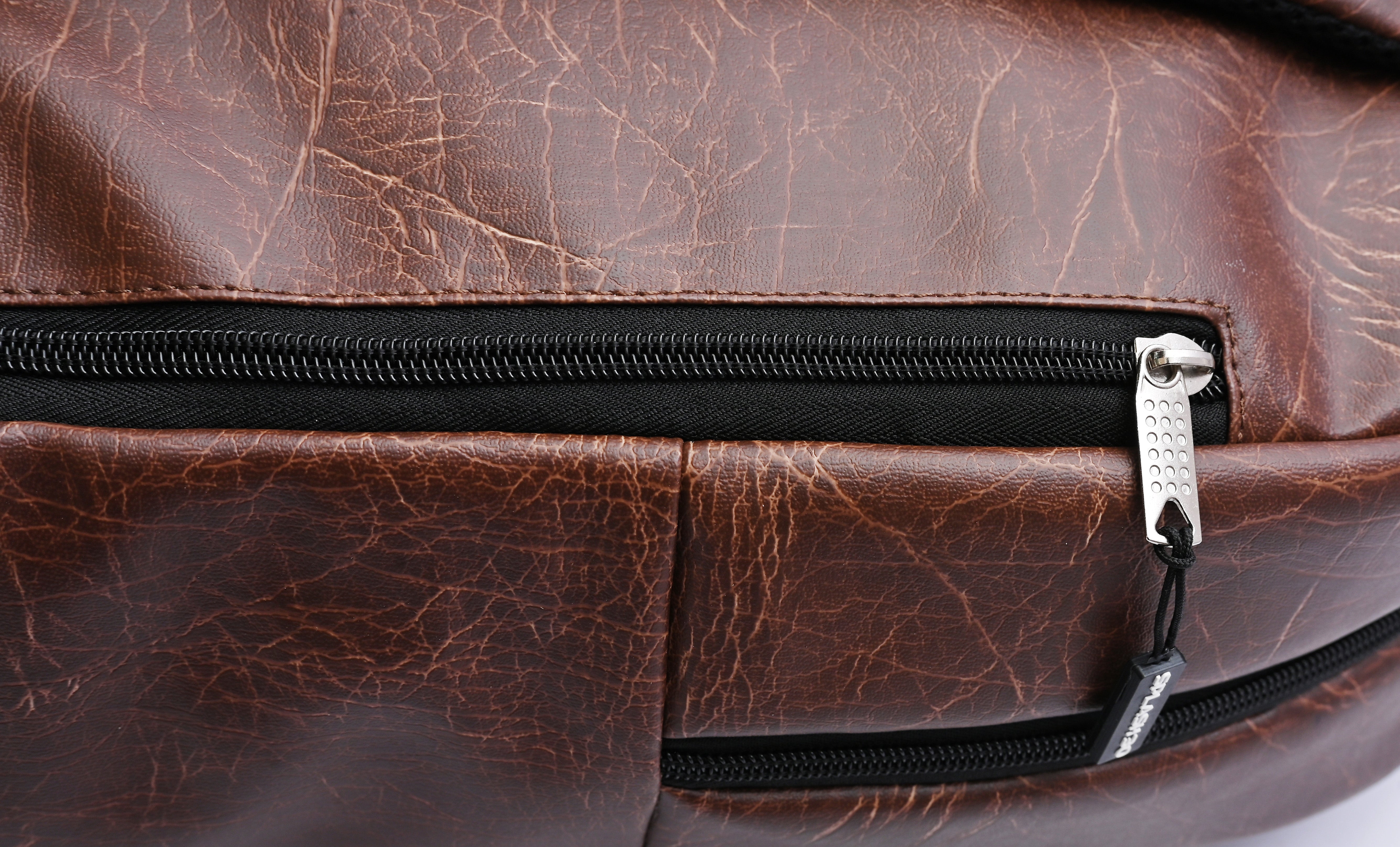 Brown Leather Backpack