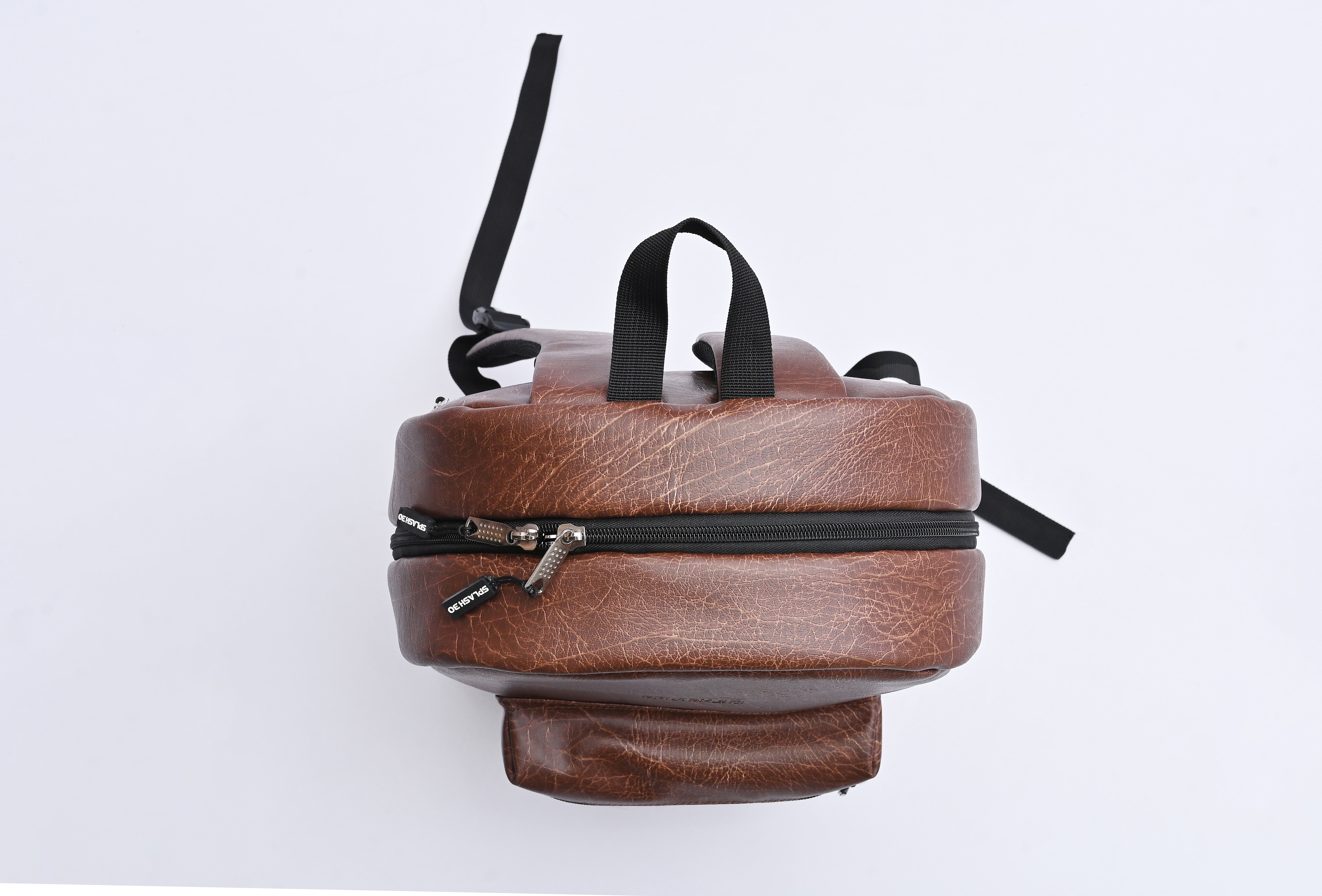 Brown Leather Backpack