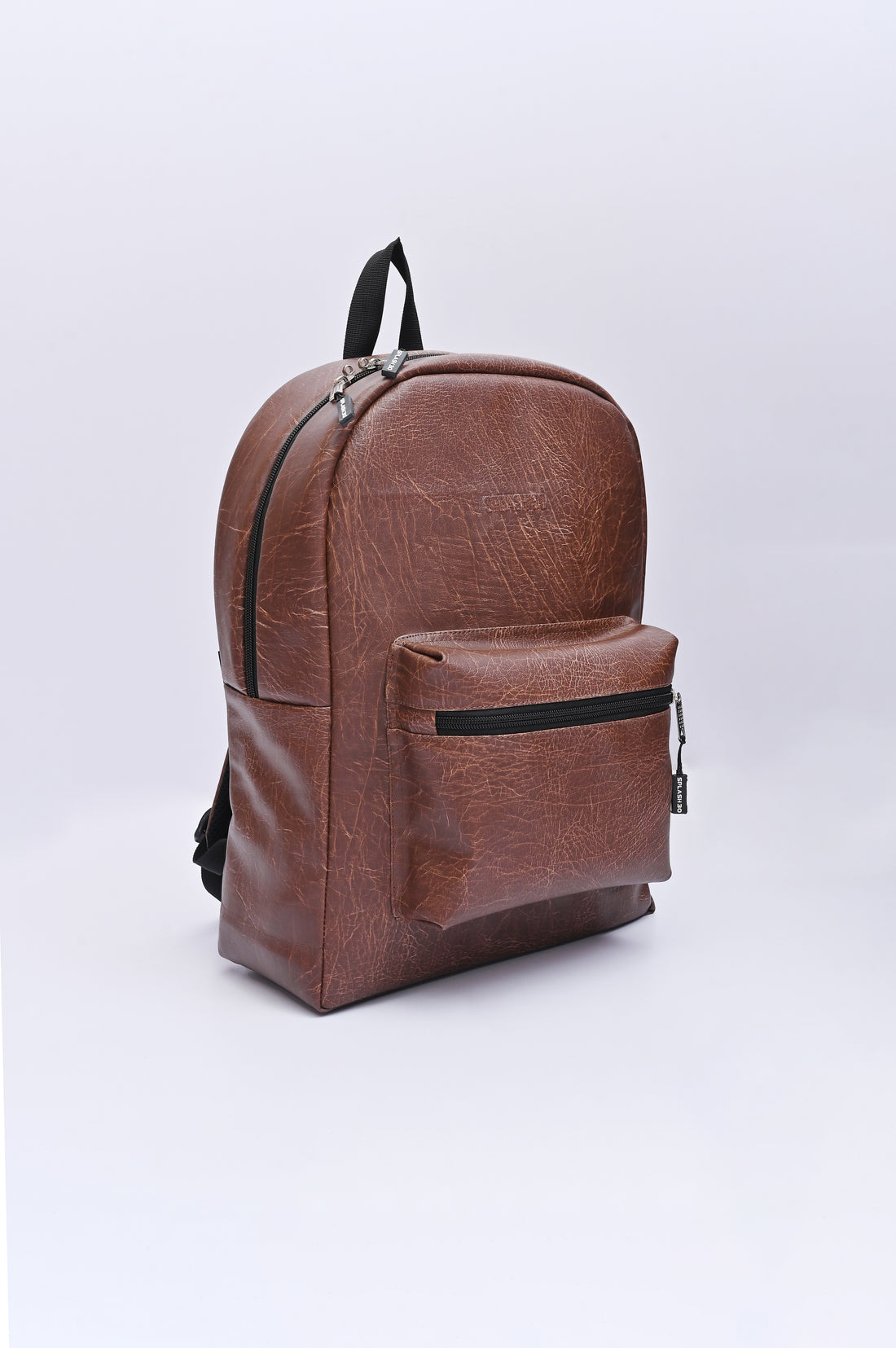 Brown Leather Backpack