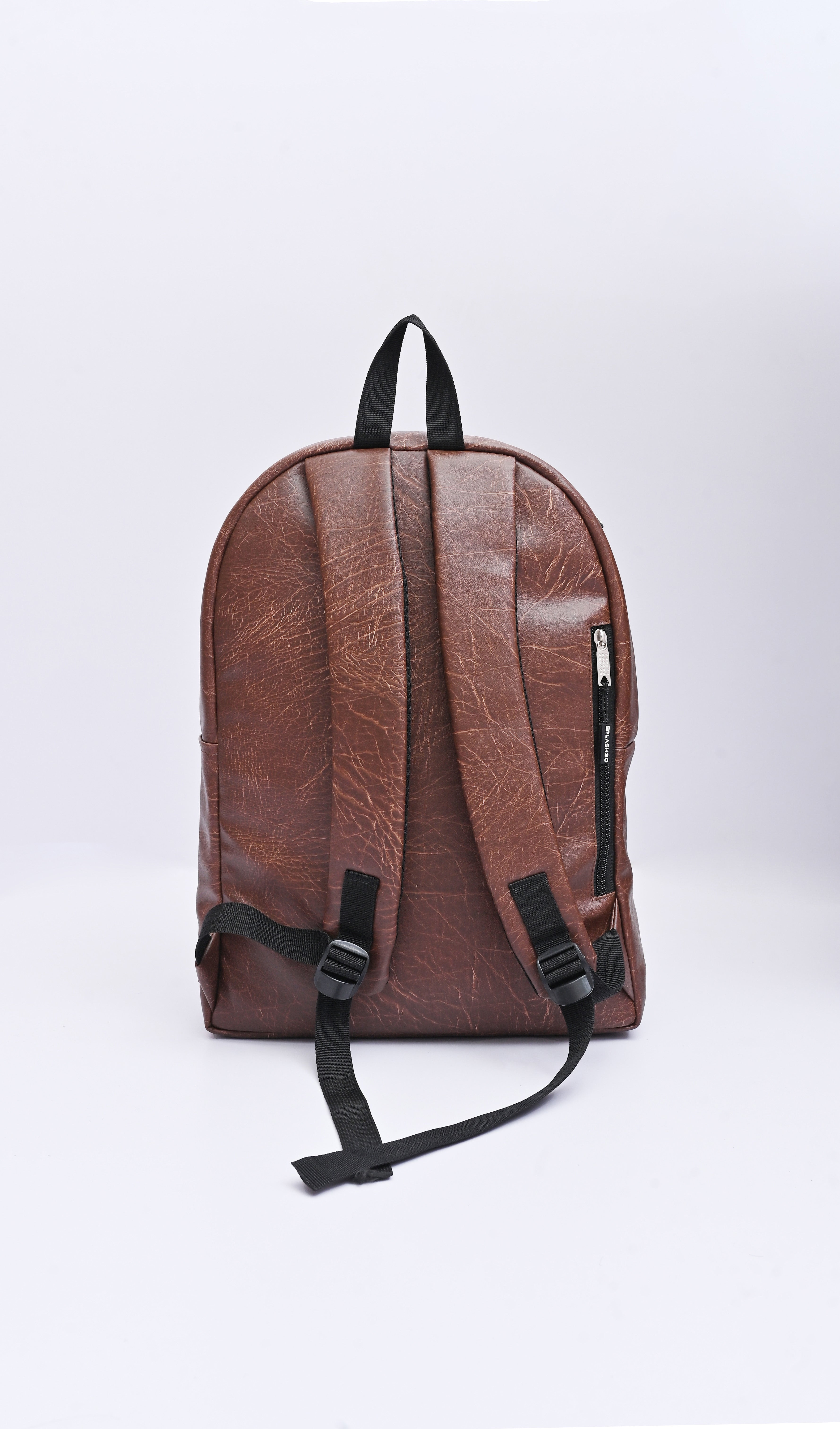 Brown Leather Backpack