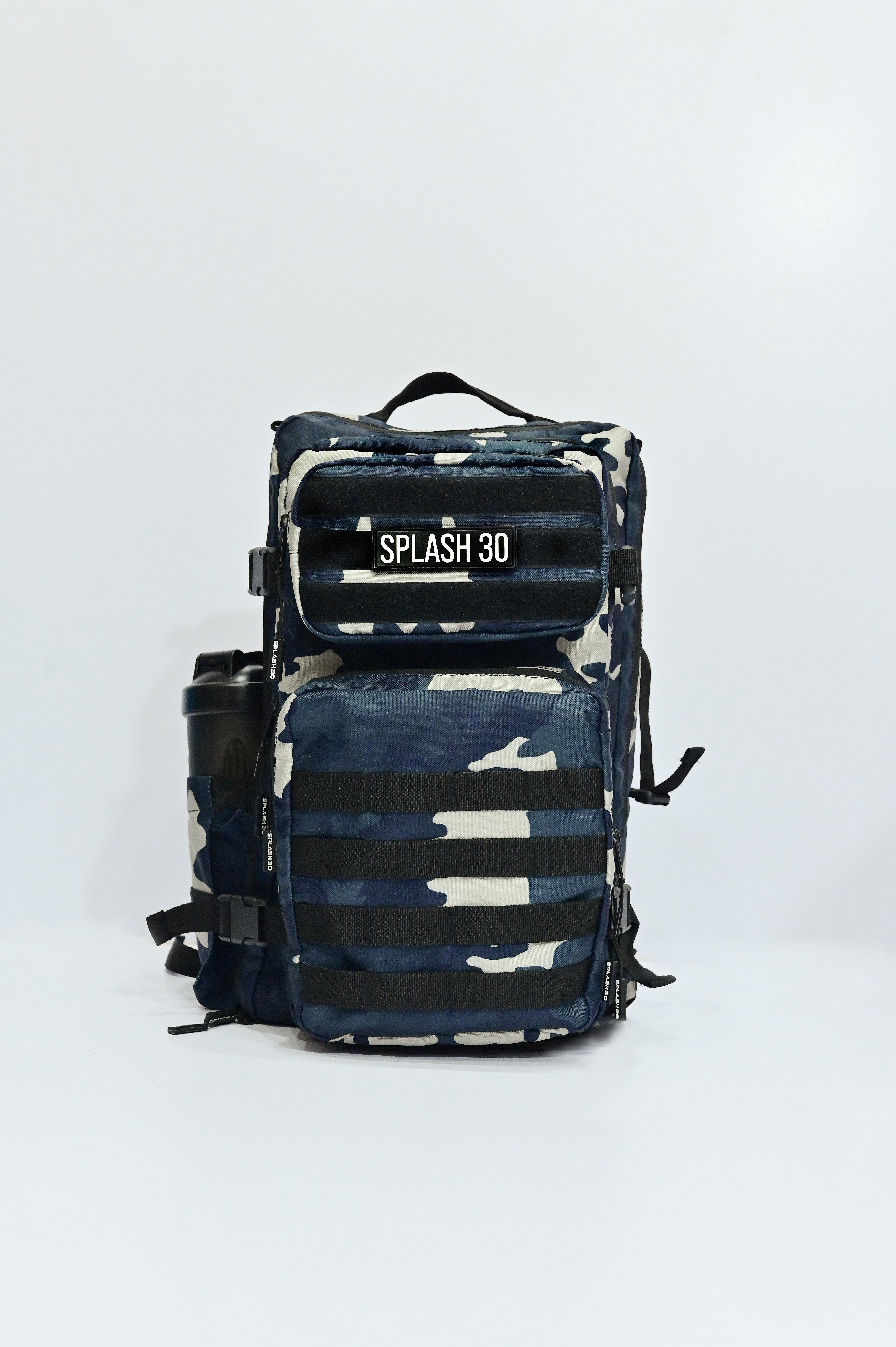 Splash Premium Black Camo Backpack
