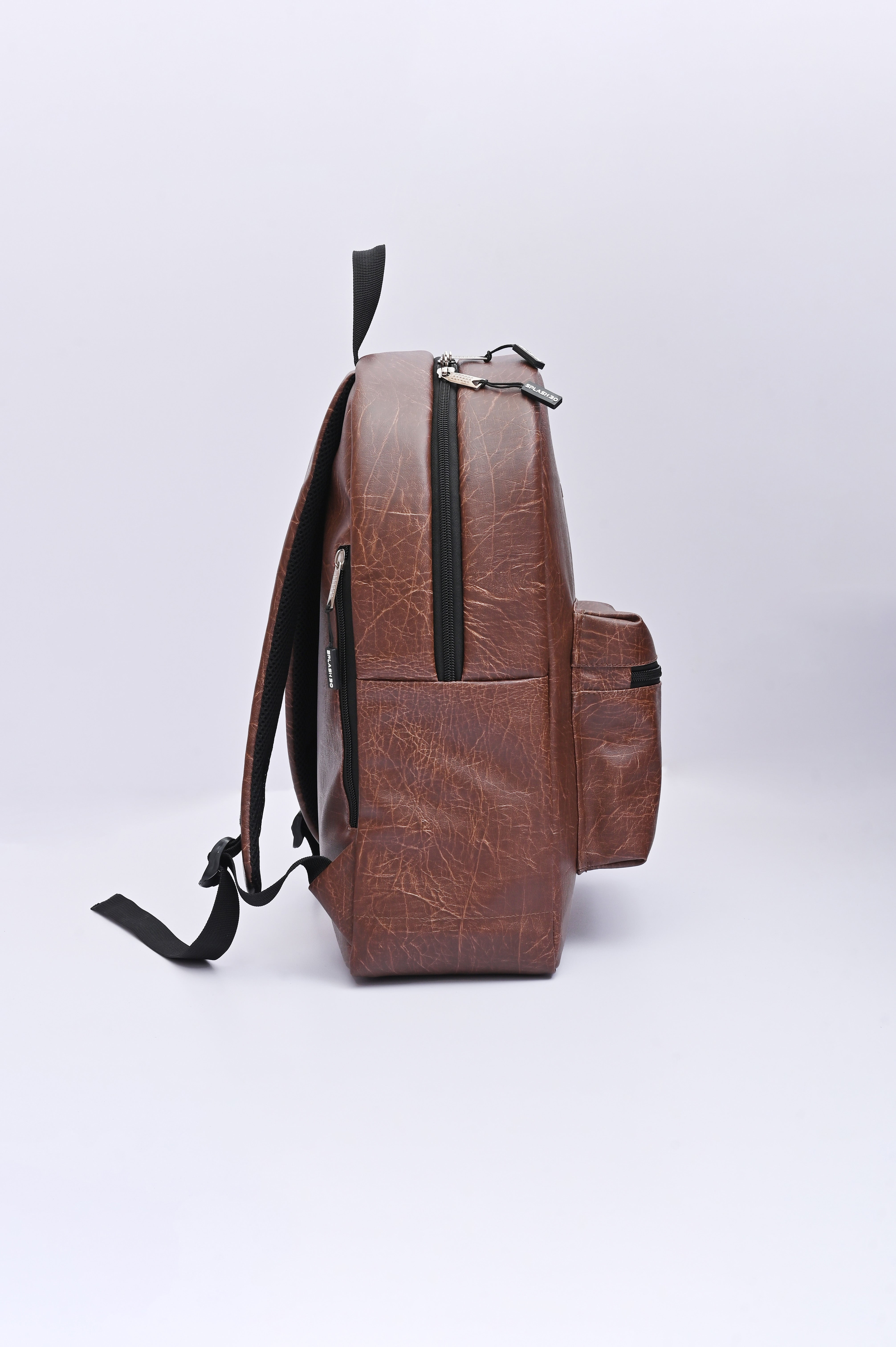 Brown Leather Backpack