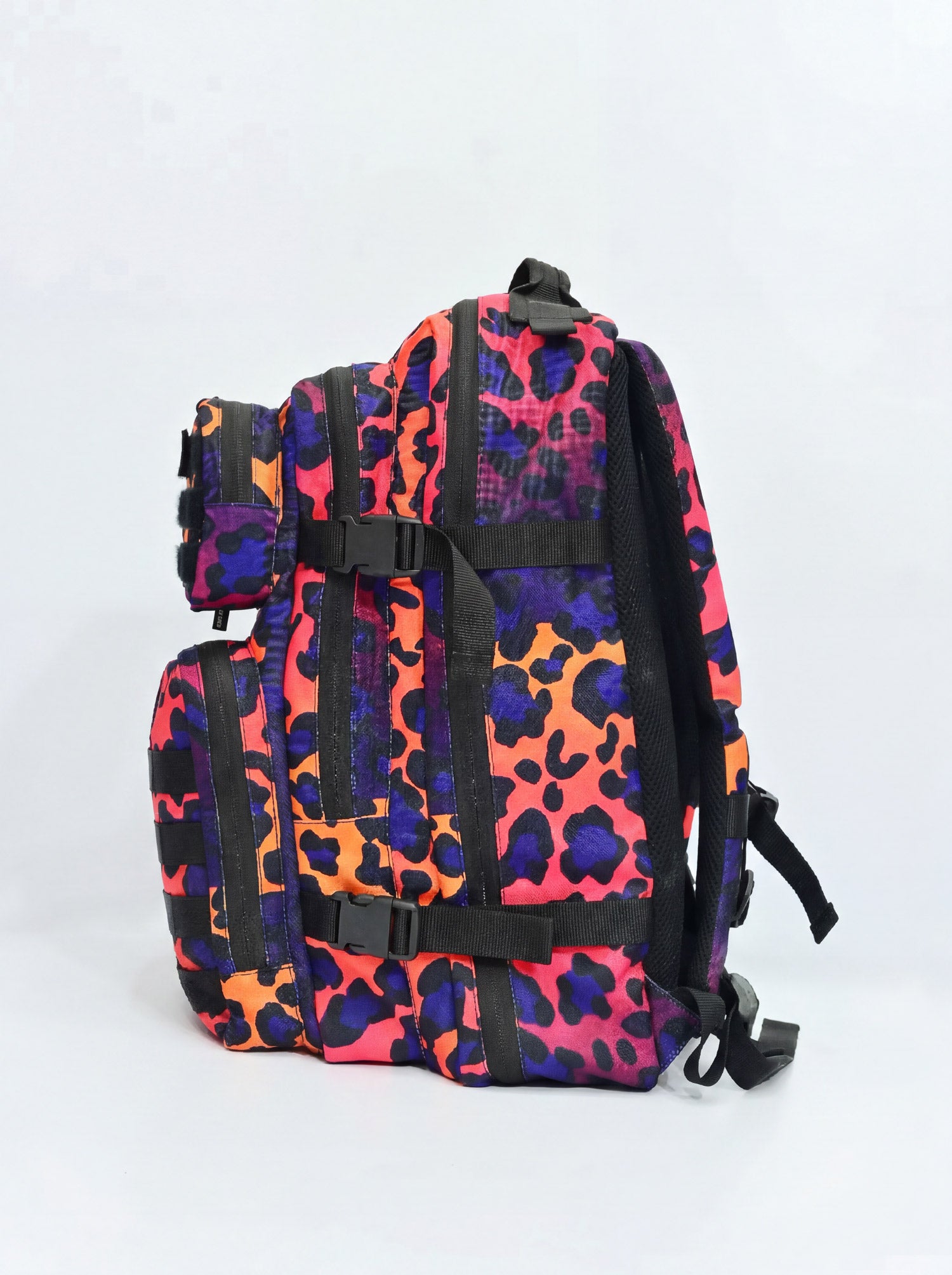 Splash Premium Neon Leopard Backpack