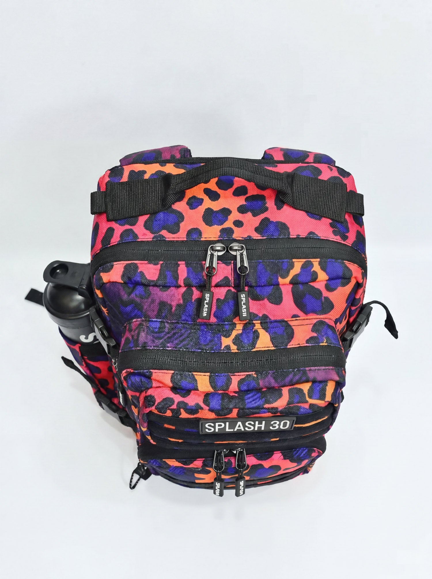 Splash Premium Neon Leopard Backpack