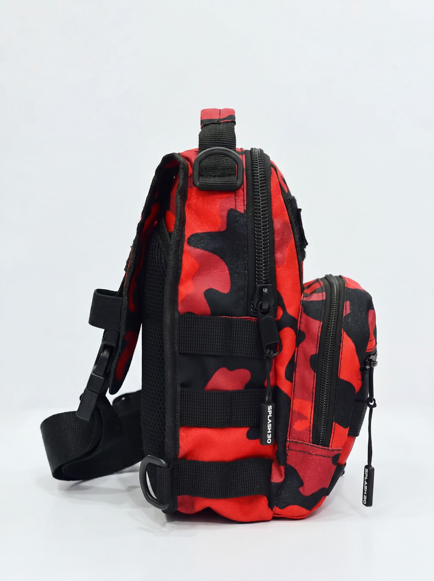 Splash30 Tactical Sling Bag 9L – Red Camo