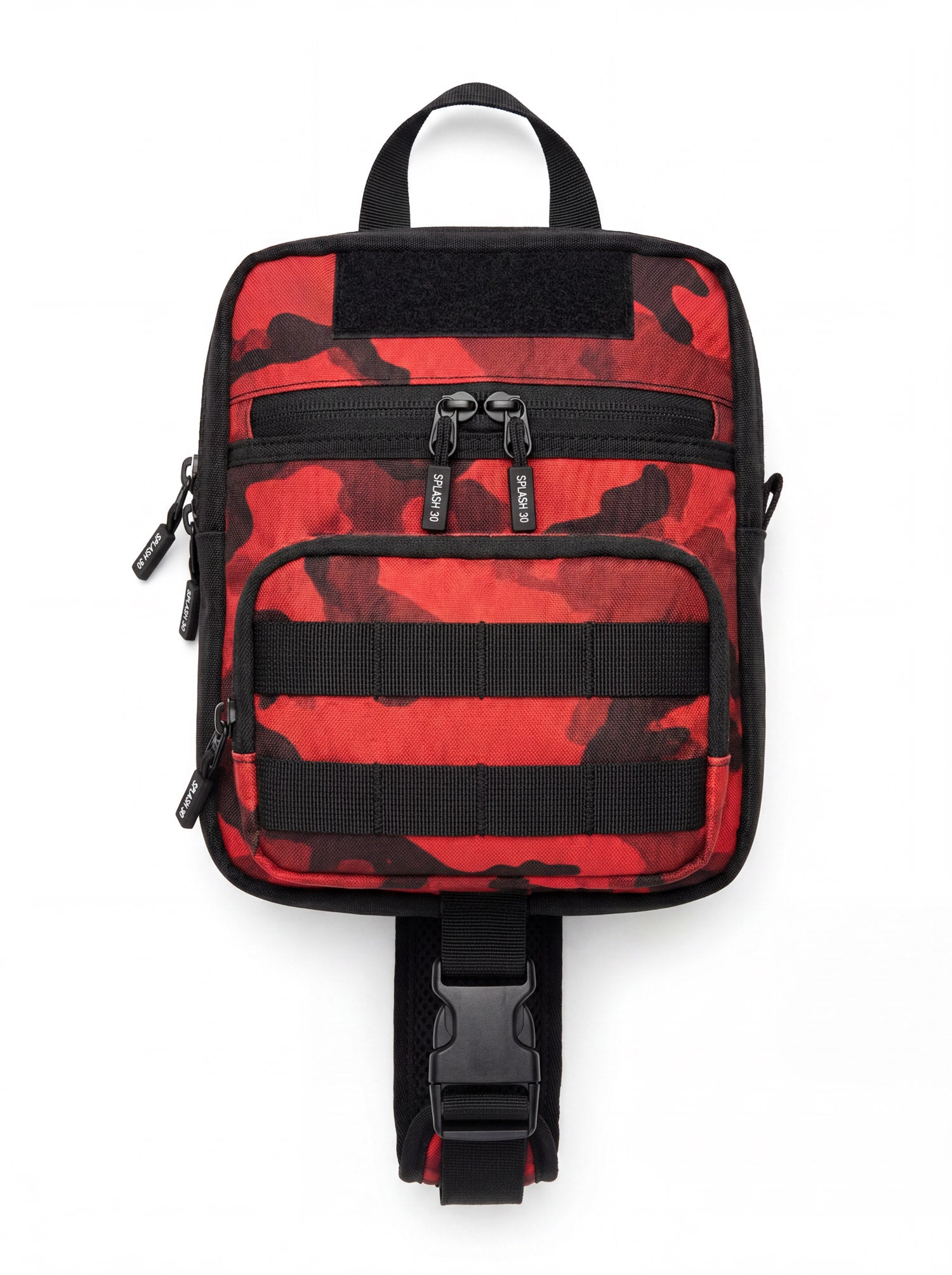 Splash30 Tactical Sling Bag 9L – Red Camo