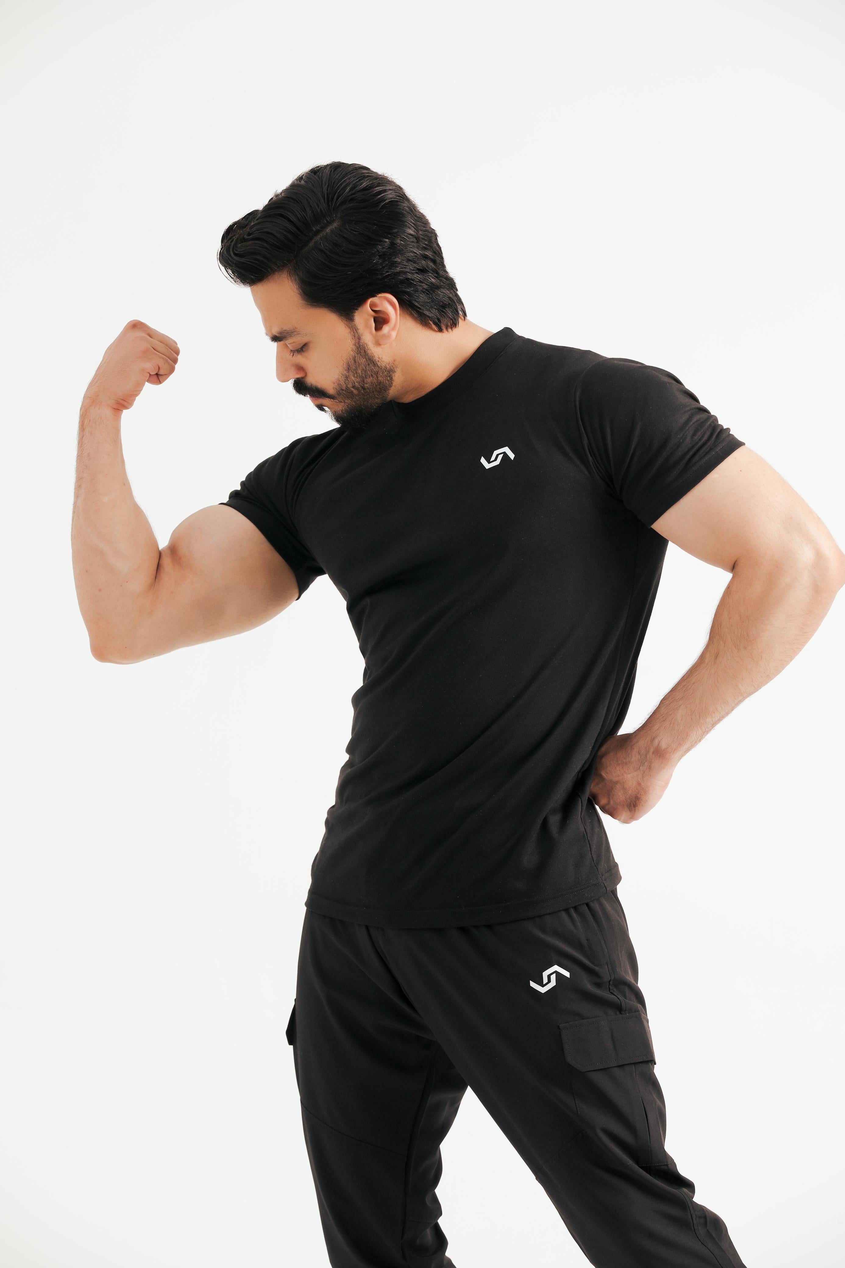 Splash Power T-Shirt Black