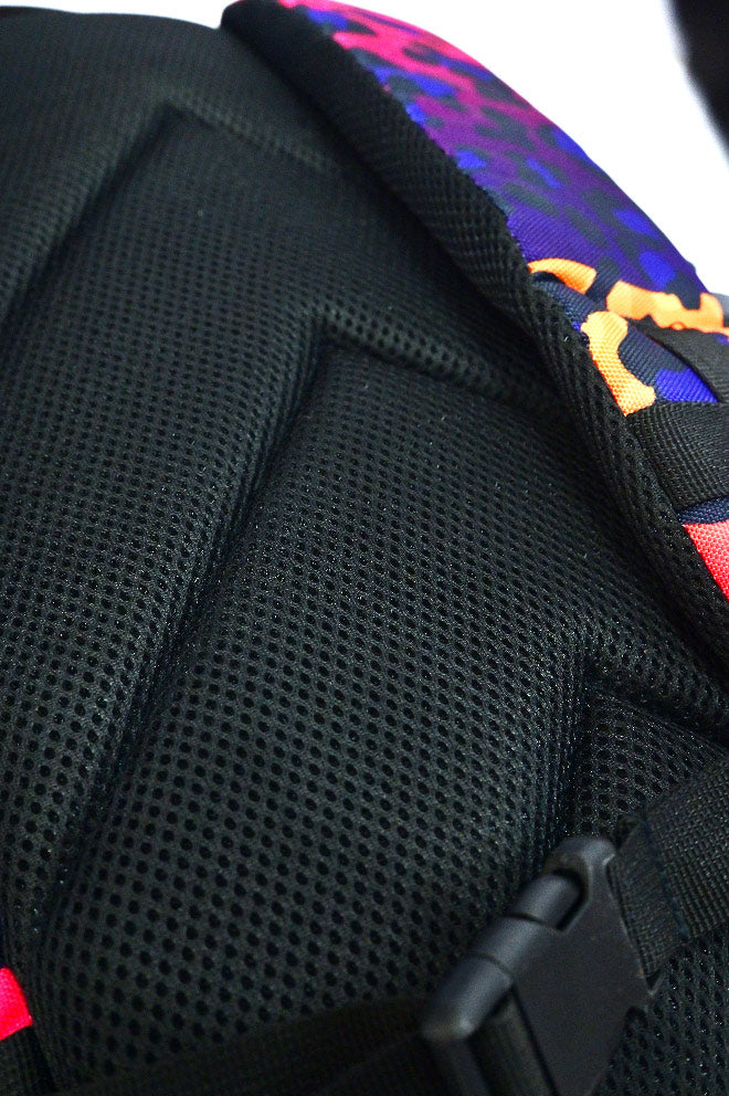 Splash Premium Neon Leopard Backpack