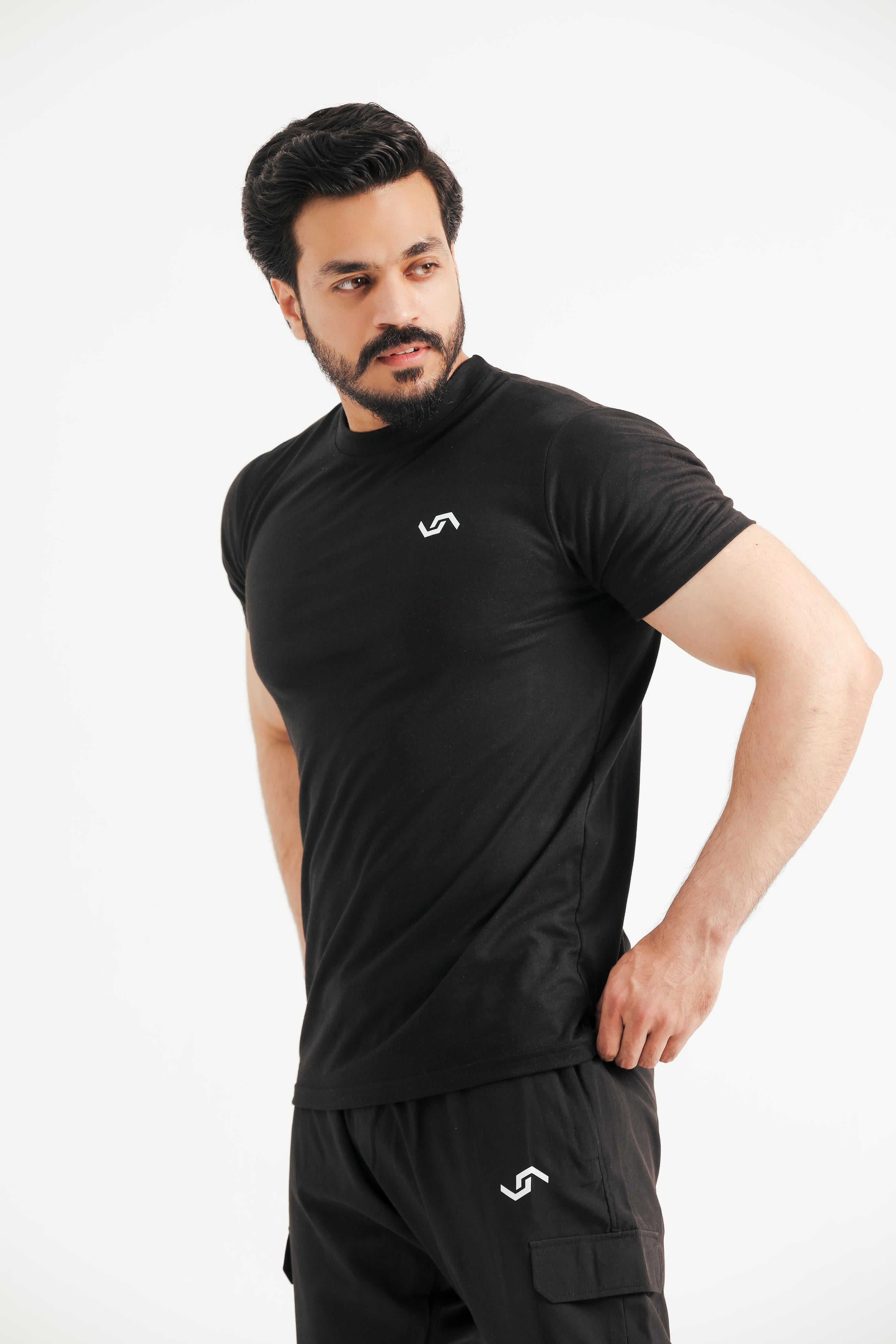 Splash Lifting T-Shirt Black