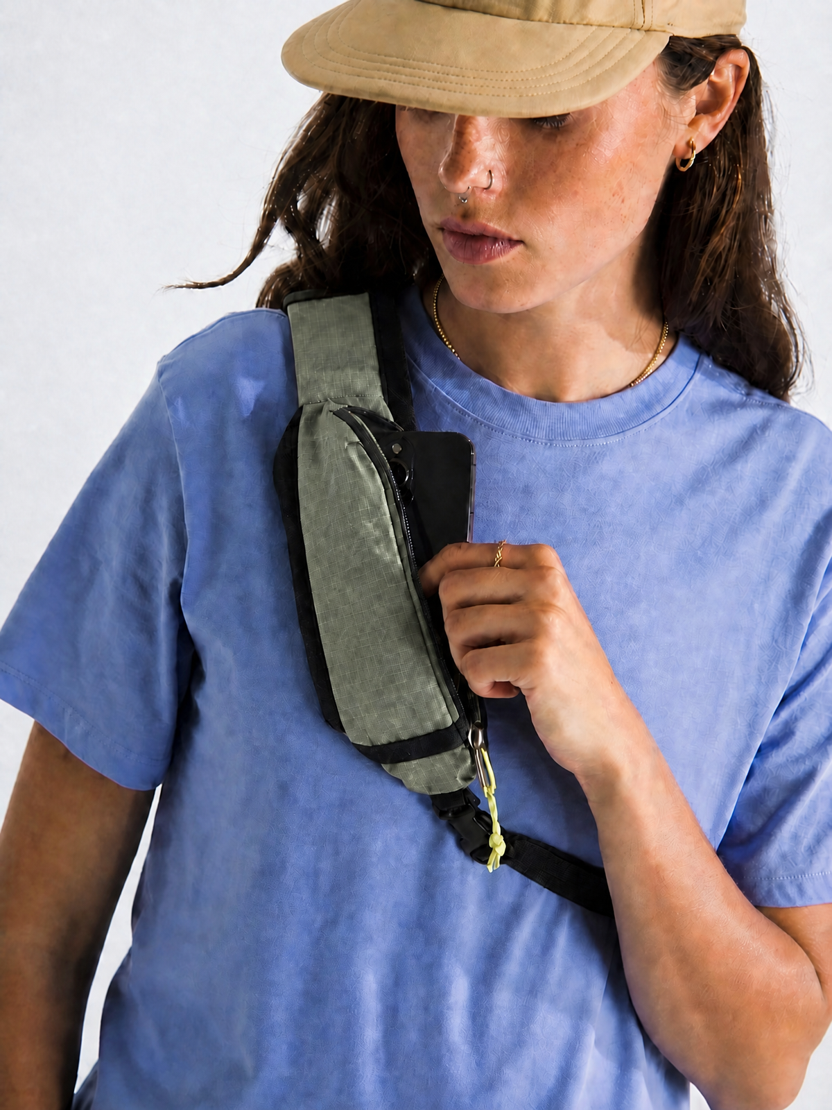 Splash Sling Bag Brown Grey - Splash30