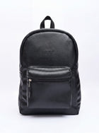 Black Leather Backpack