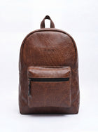 Brown Leather Backpack 30L – PU Leather