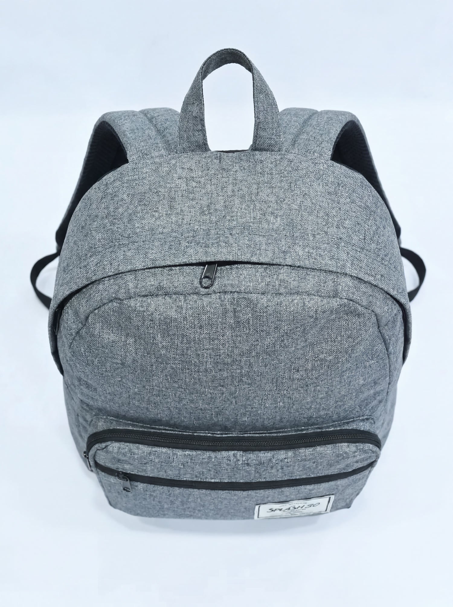 Splash30 Classic Backpack 30L Gray top view on white background
